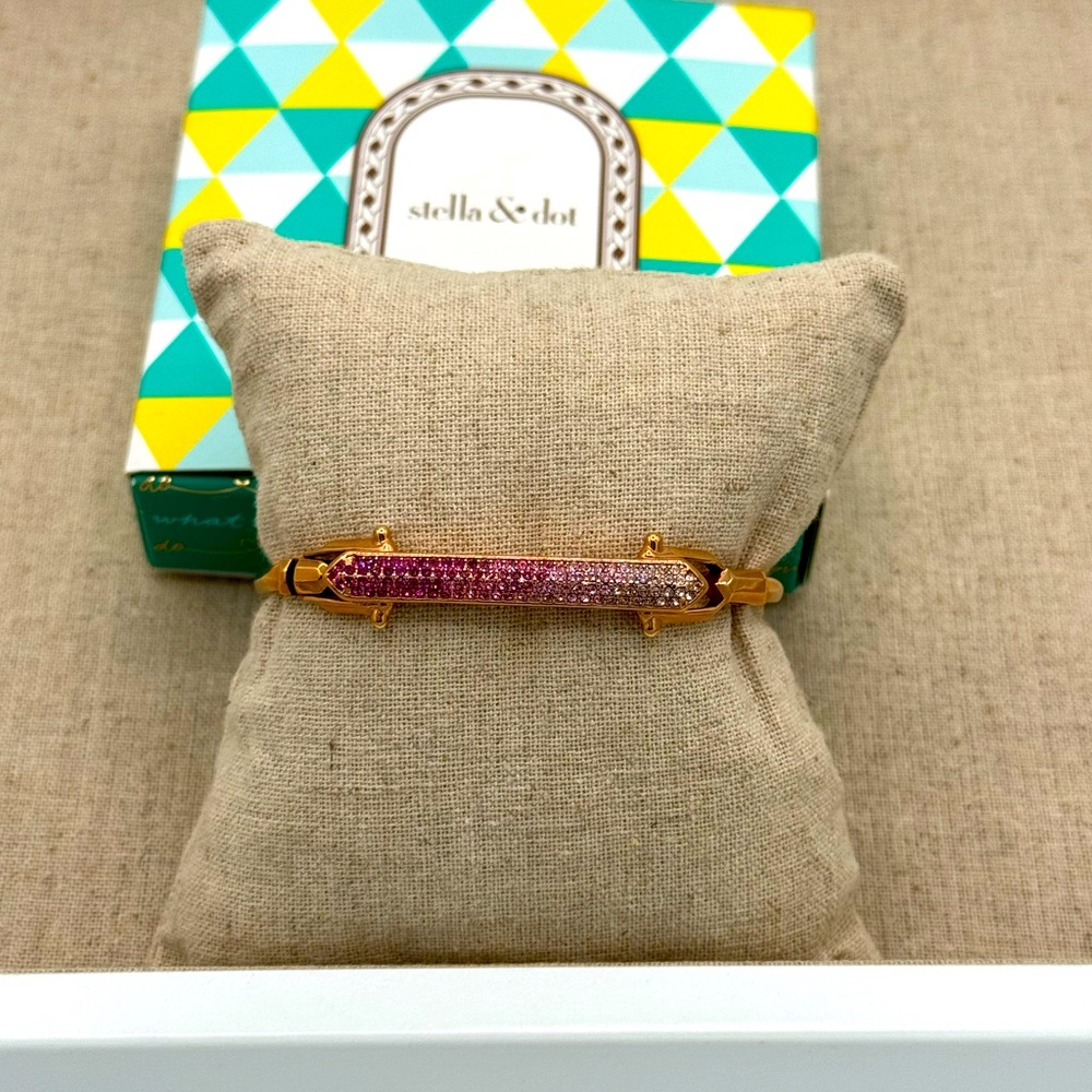 🆕Stella & Dot | Rebel Bracelet 🩷Pink Ombre🩷